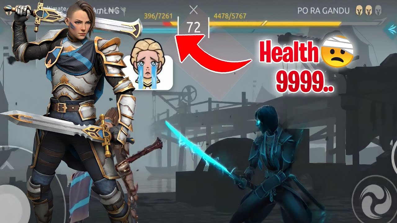 Kate's *Unlimited* health talent so worst || shadow fight arena