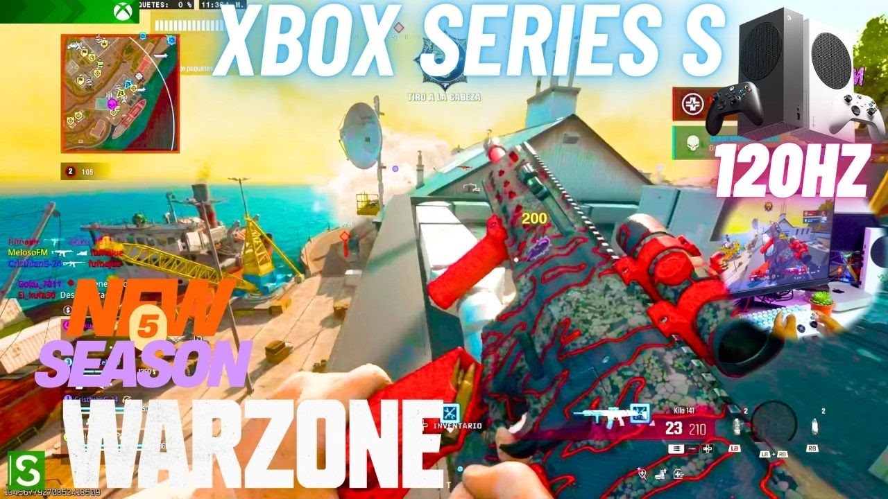 ASI ES WARZONE 4.0 EN XBOX SERIES S 120HZ EL FIN DE LA ERA ¿VALE LA PENA AUN?