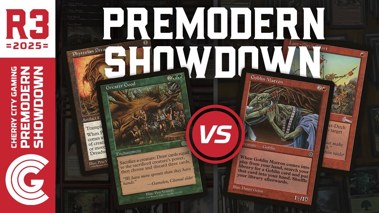 Великолепное комбо против RG Goblins &mdash; R3 &mdash; CCG Premodern Showdown