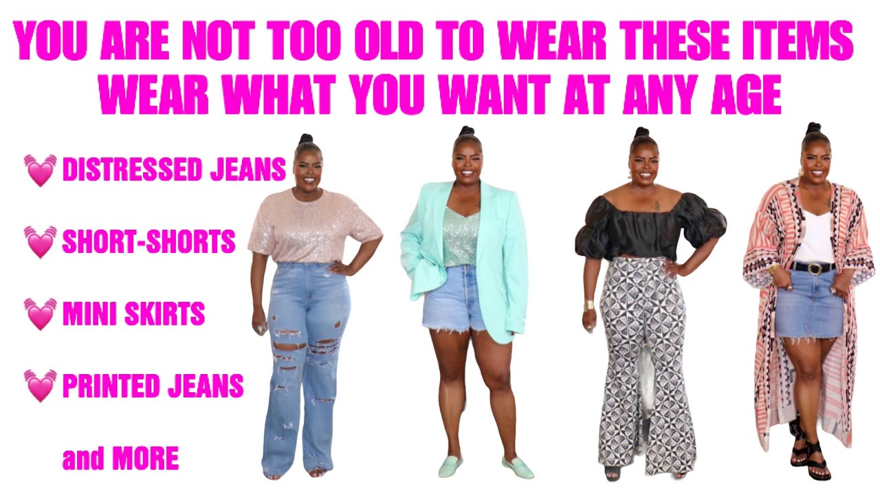 WEAR WHAT YOU WANT AT ANY AGE + $100 GIVEAWAY (X3)
