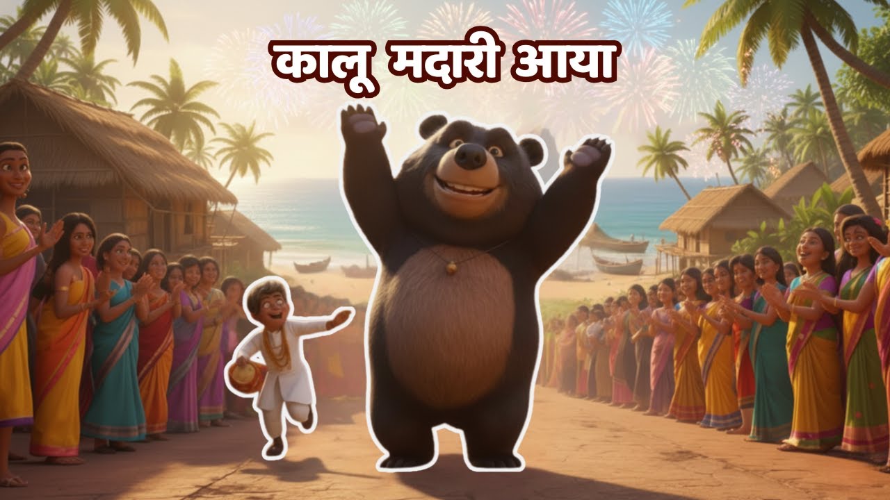 Kalu Madari Hindi Kids Song | Famous Hindi Balgeet & Kavita for Kids | Kids Songs TV