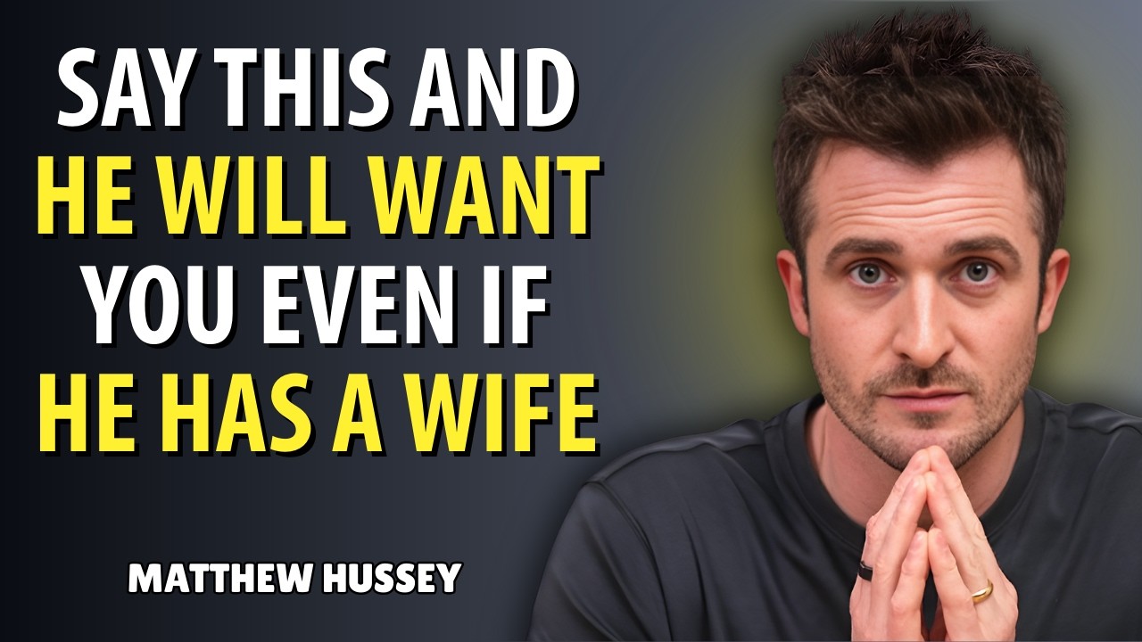 Say THESE 3 Forbidden Phrases and You’ll Make Any Man Chase You Like Crazy | Matthew Hussey