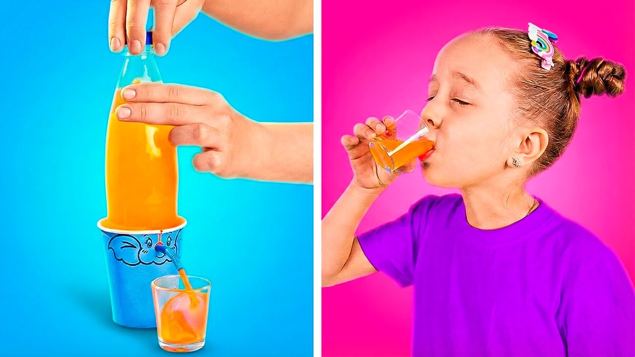 🧃 Easy Kids DIY Crafts at Home! Water Dispenser And More Fun! 🥰
