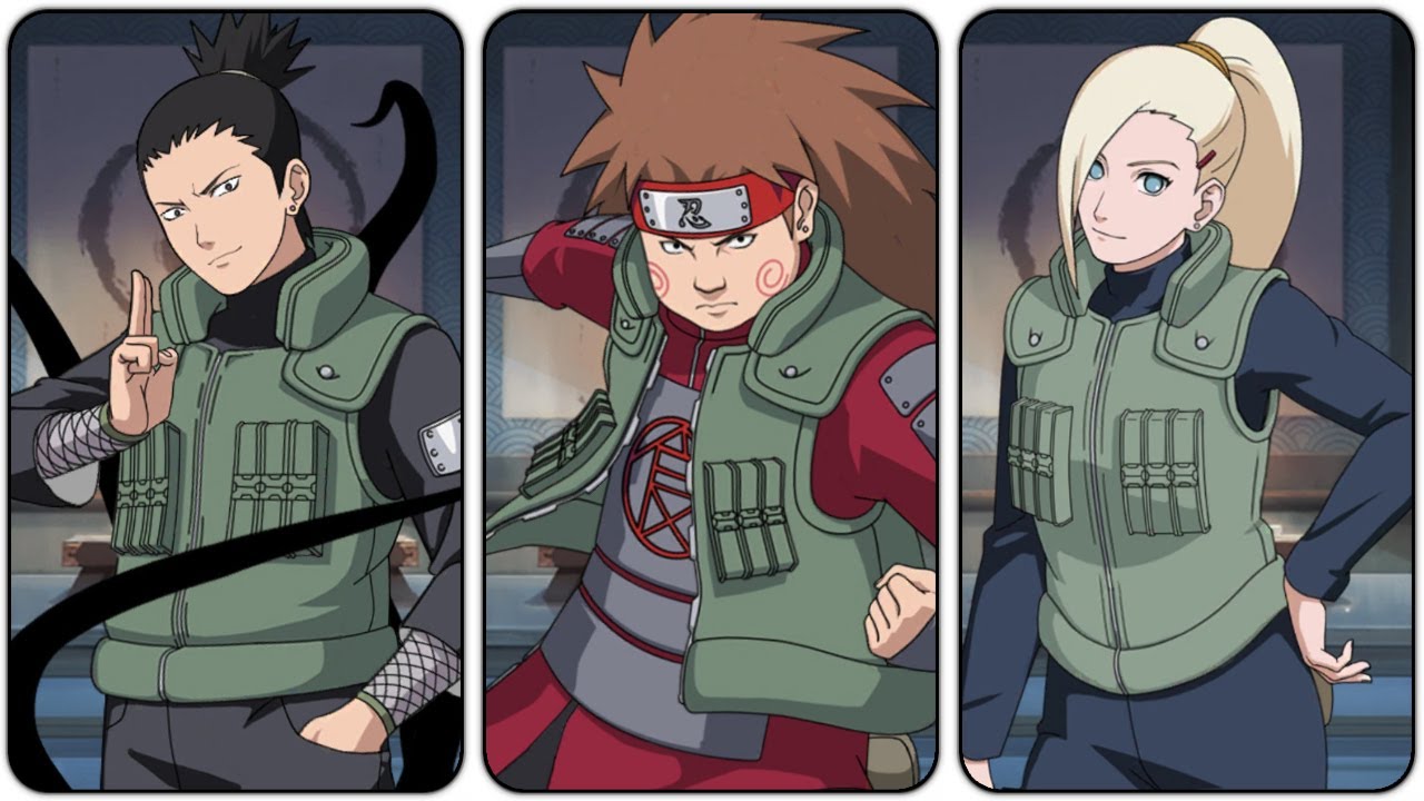 Naruto Online Mobile - Shikamaru,Choji,Ino Great Ninja War Gameplay