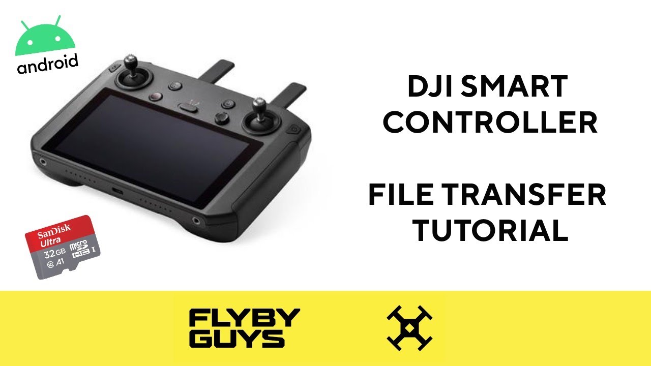 Руководство по передаче файлов с DJI Smart Controller. Дроны DJI Mavic