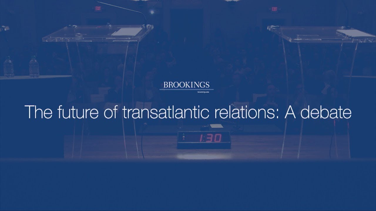 The future of transatlantic relations: A debate