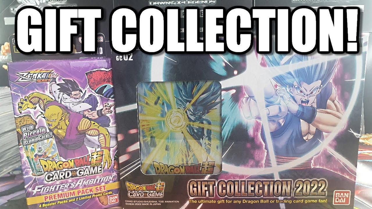 MUST GET Dragon Ball Super Fighters Ambition Gift Collection 2022!