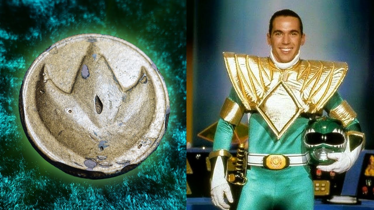 Монета силы зеленого рейнджера OG с подписью JDF!