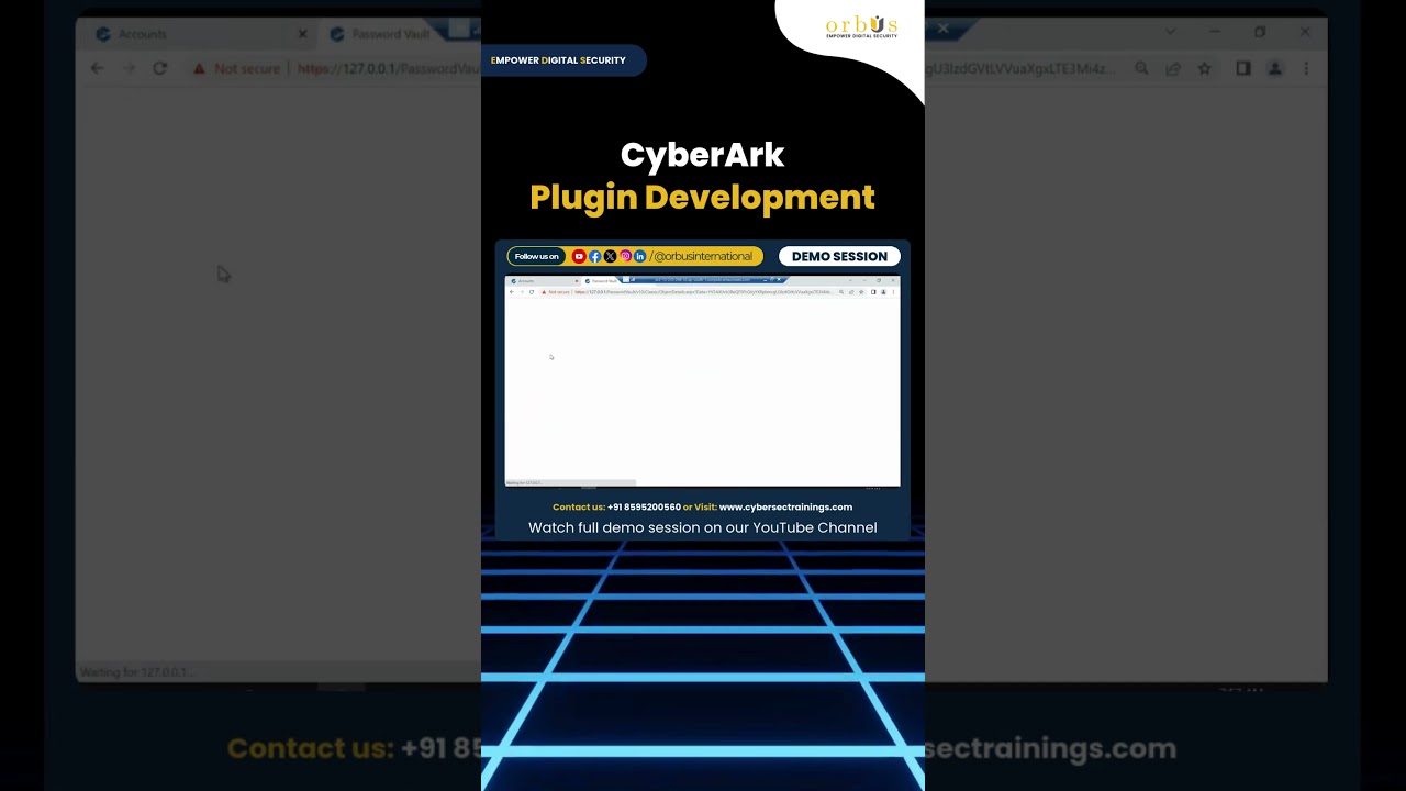 Ready to learn more about CyberArk Plugin Development? Check out the full demo on YouTube channel