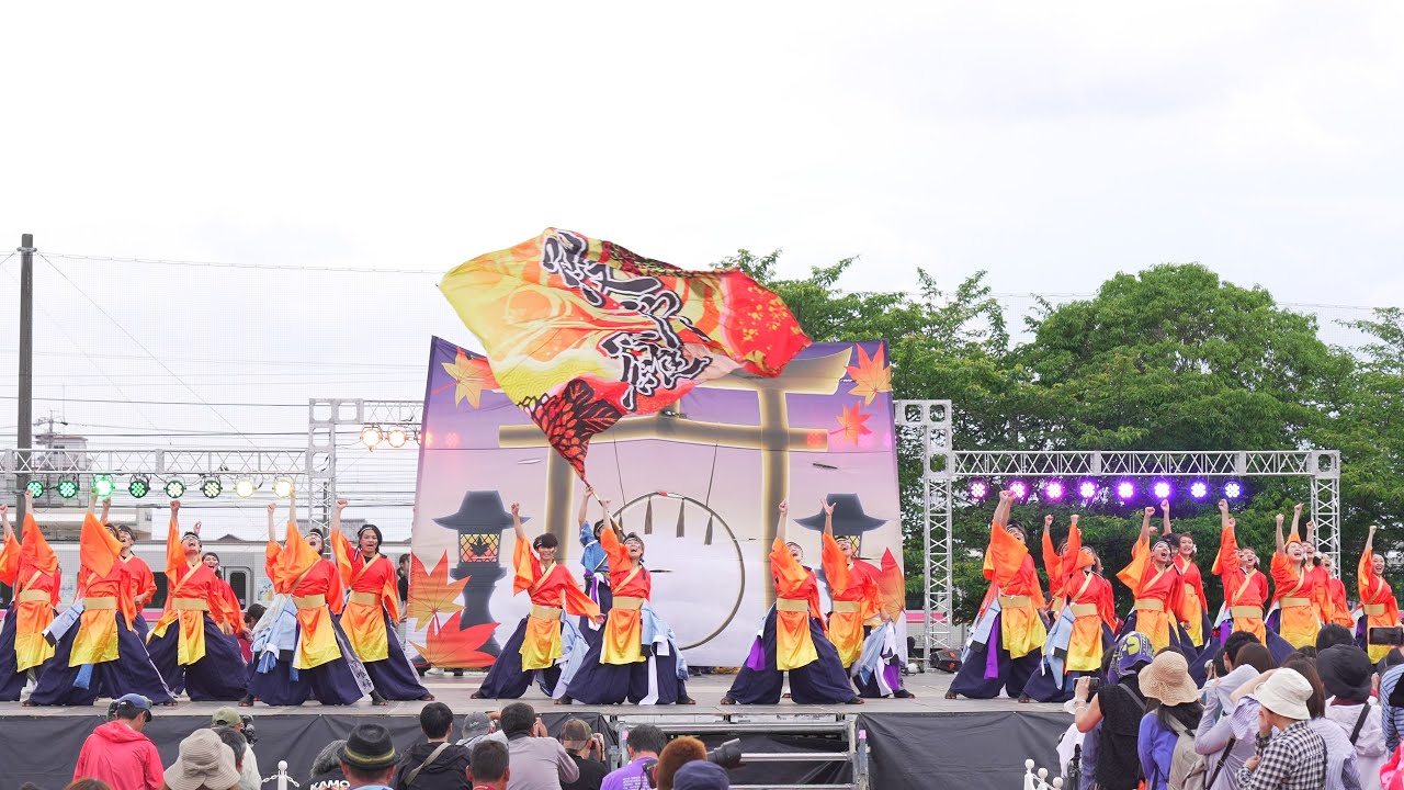 [4K] 浜松学生連鰻陀羅　犬山踊芸祭 2024 日曜日