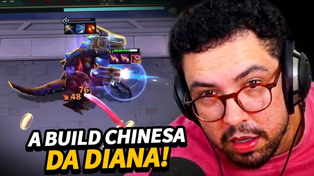 DESCOBRI A BUILD CHINESA DA DIANA NO TFT!