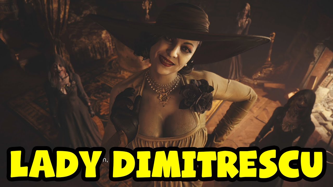 Resident Evil 8 - Todas las escenas de Lady Dimitrescu - En espa&ntilde;ol - Resident Evil Village