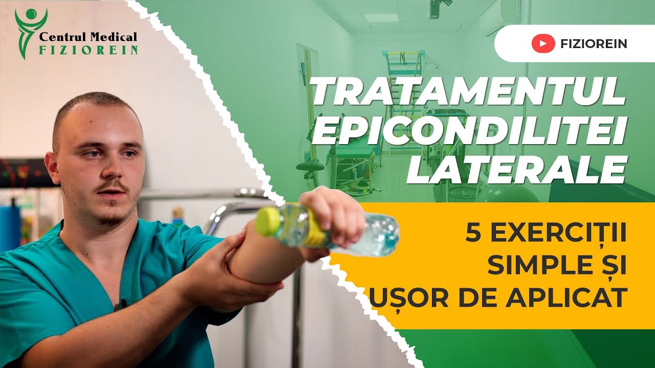 Exerciții pentru a trata epicondilita laterală- Centrul Medical Fiziorein