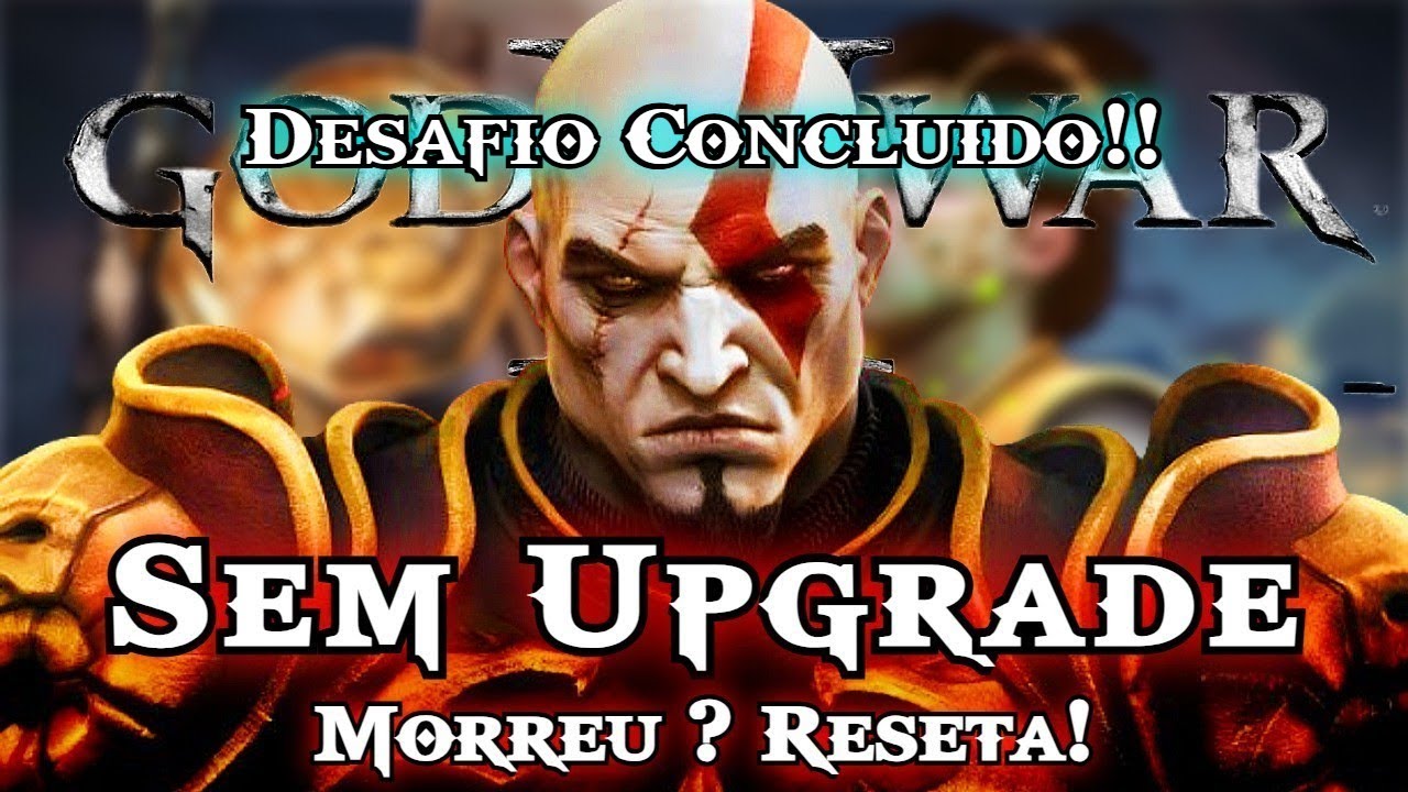 GOD 2 M0RREU? RESETA!  SEM UPGRADE | VERY HARD #godofwar #semupgrade #nodeaths