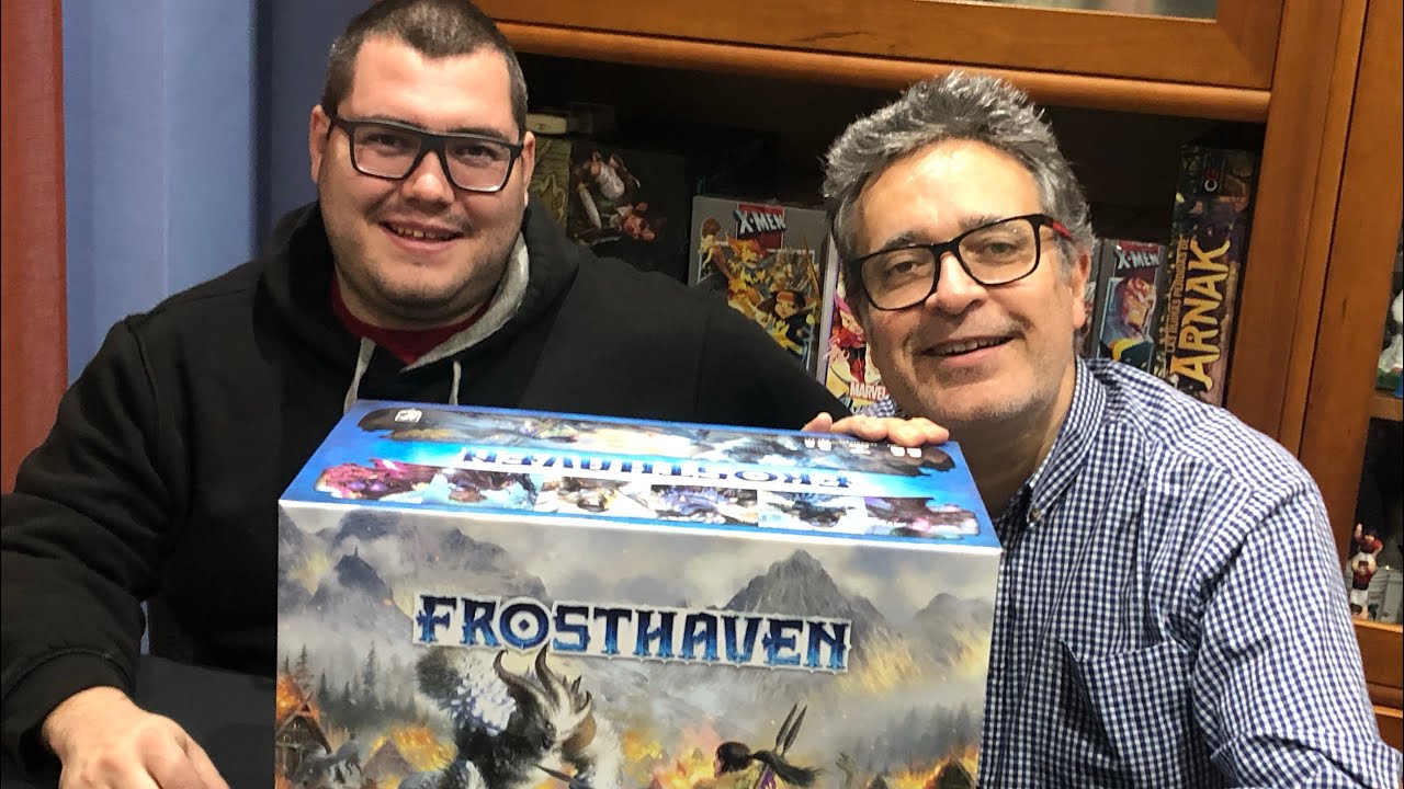 Presentamos el unboxing del esperado #Frosthaven