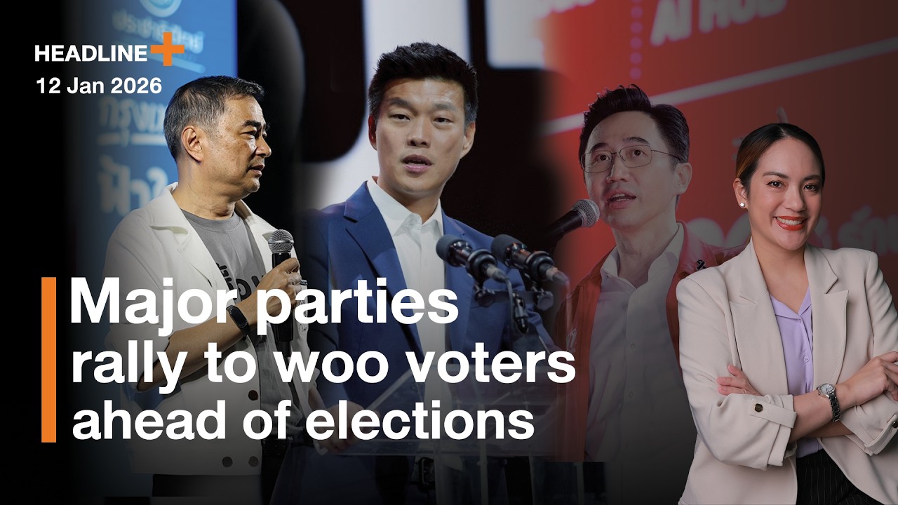 Major parties rally to woo voters ahead of elections | Headline+