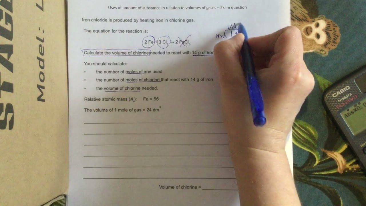 Gases Exam Q