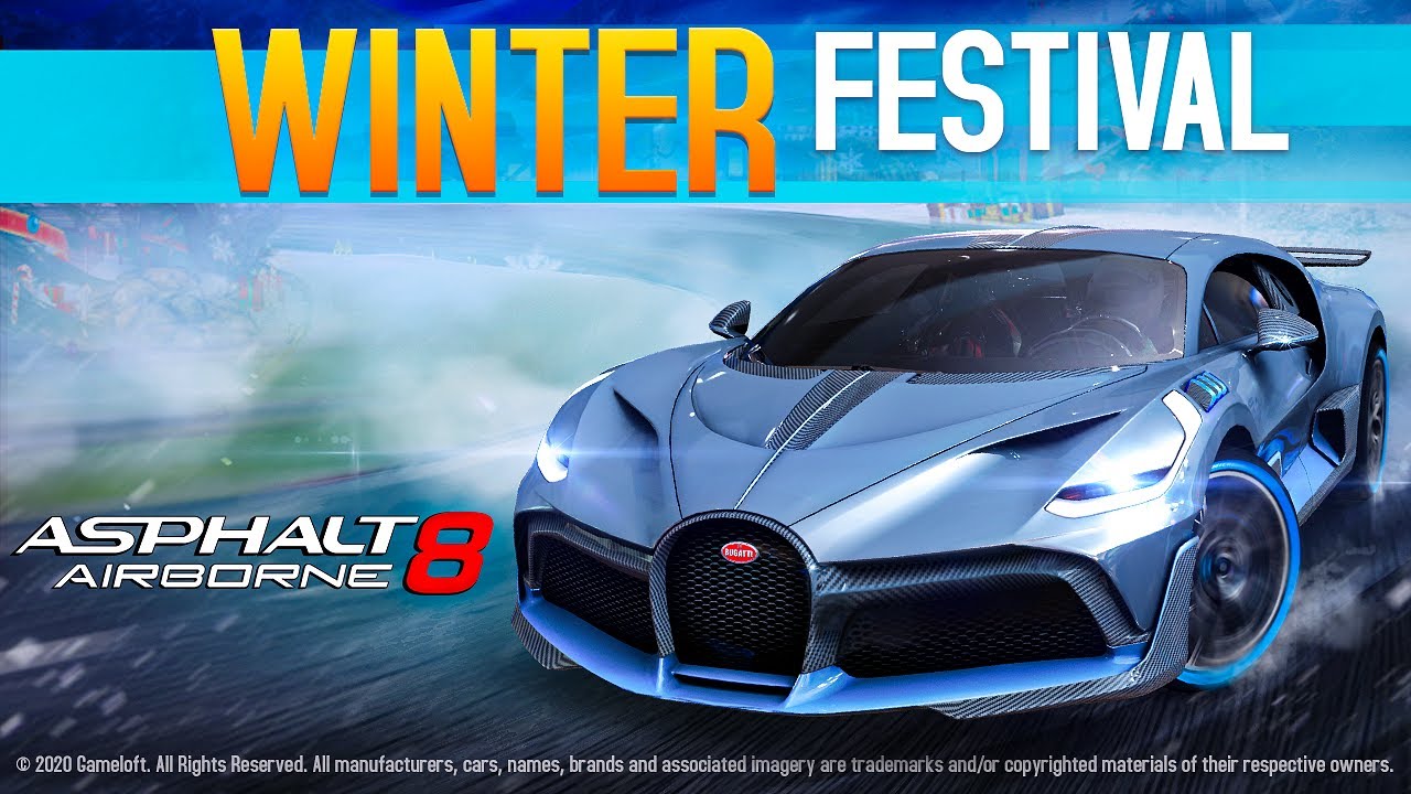Asphalt 8 - Winter Festival - Bugatti Divo
