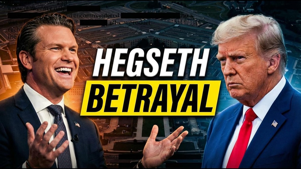 PETE HEGSETH VS TRUMP: The Pentagon UFO Betrayal Exposed