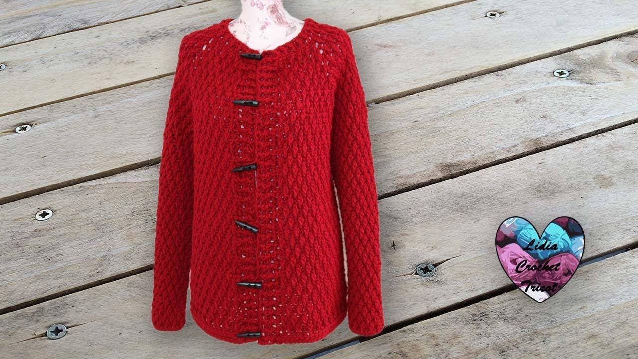 Cardigan Nina Crochet toutes tailles 