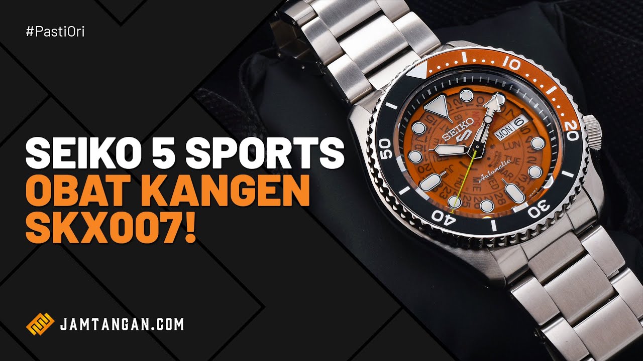 GIVEAWAY JAM TANGAN KEREN! Review Seiko 5 Sports SKX Style