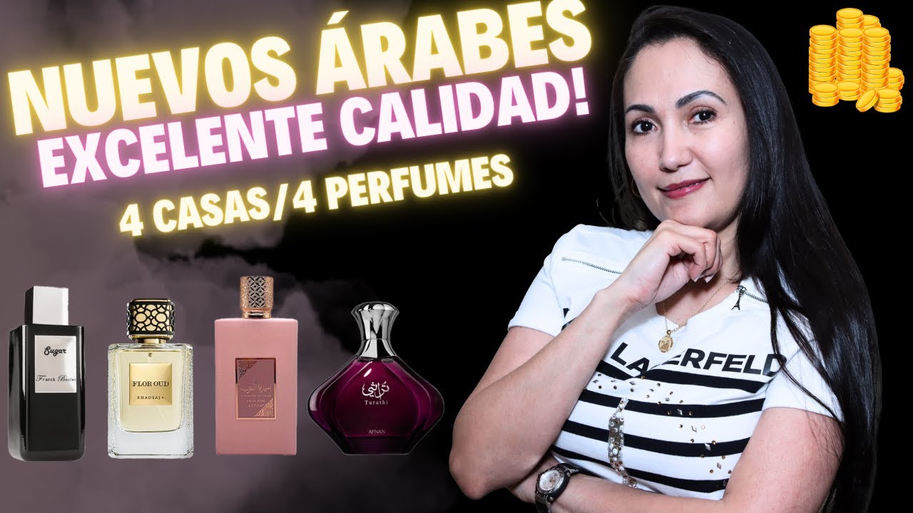 4 Joyas / 4 casas Árabes, seguimos adentrándonos en este mundo, acompáñame, perfumes para mujer 2024
