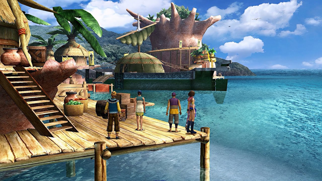 Final Fantasy X-2 HD Remaster | Kilika | Ambience & Music