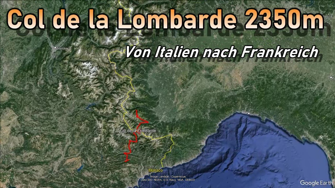 Über den Col de la Lombarde 2350m, von Italien nach Frankreich #italy #france #alps