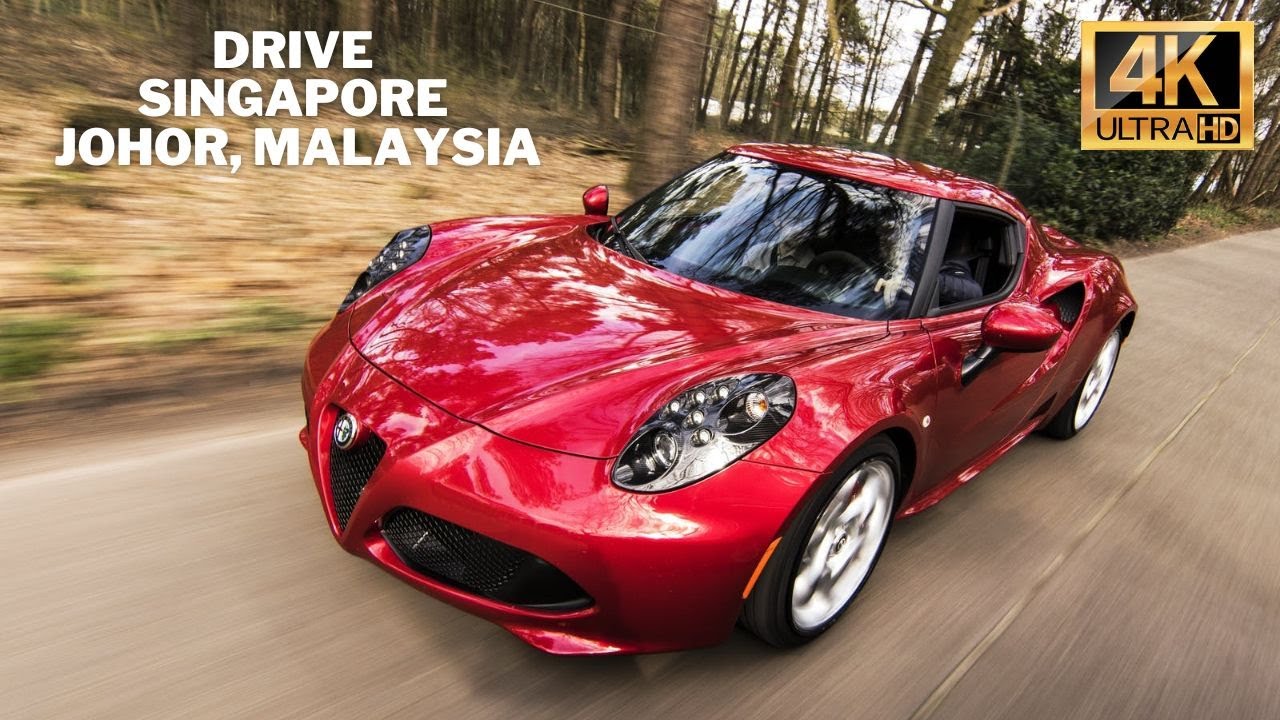 Drive from Sentosa Singapore to Skudai, Johor, Malaysia