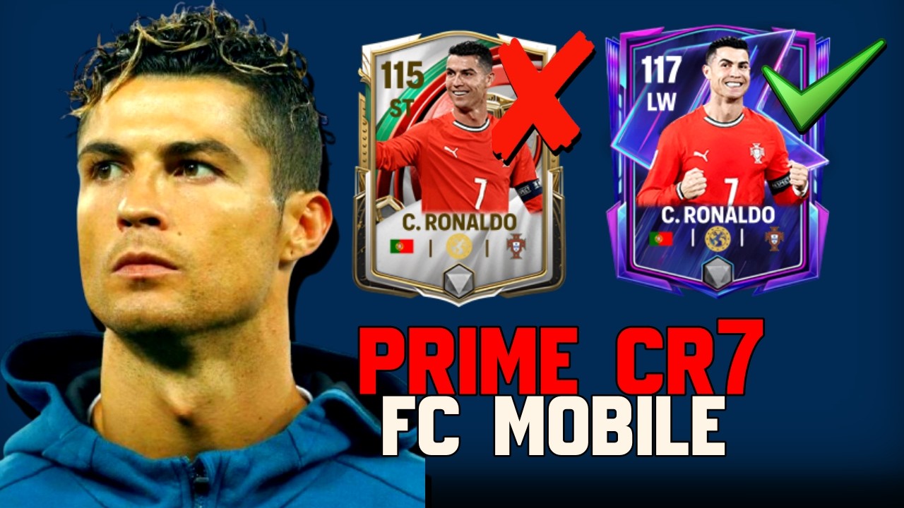 Usei o Melhor Cr7 Prime no Fc Mobile 26! Cristiano Ronaldo 117 Review!