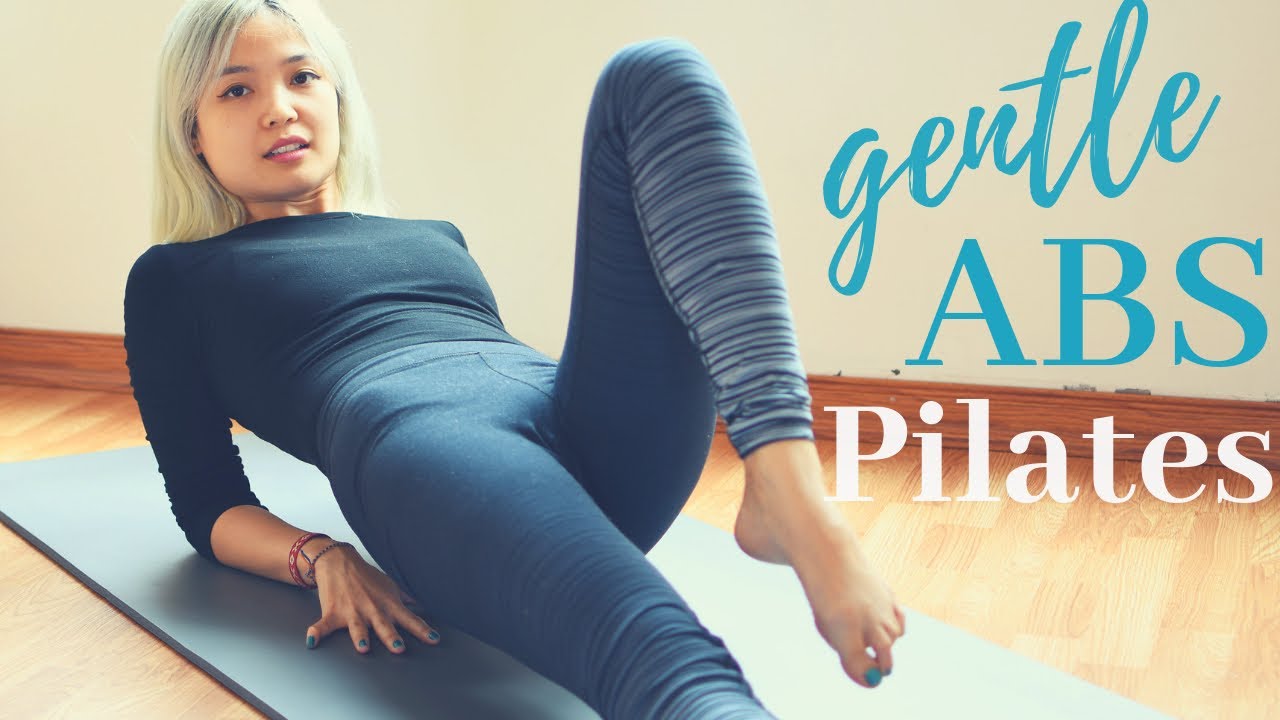 Most Gentle Pilates Abs 💚 Shape & Tone At Home 💚 30 Minute Mat Workout