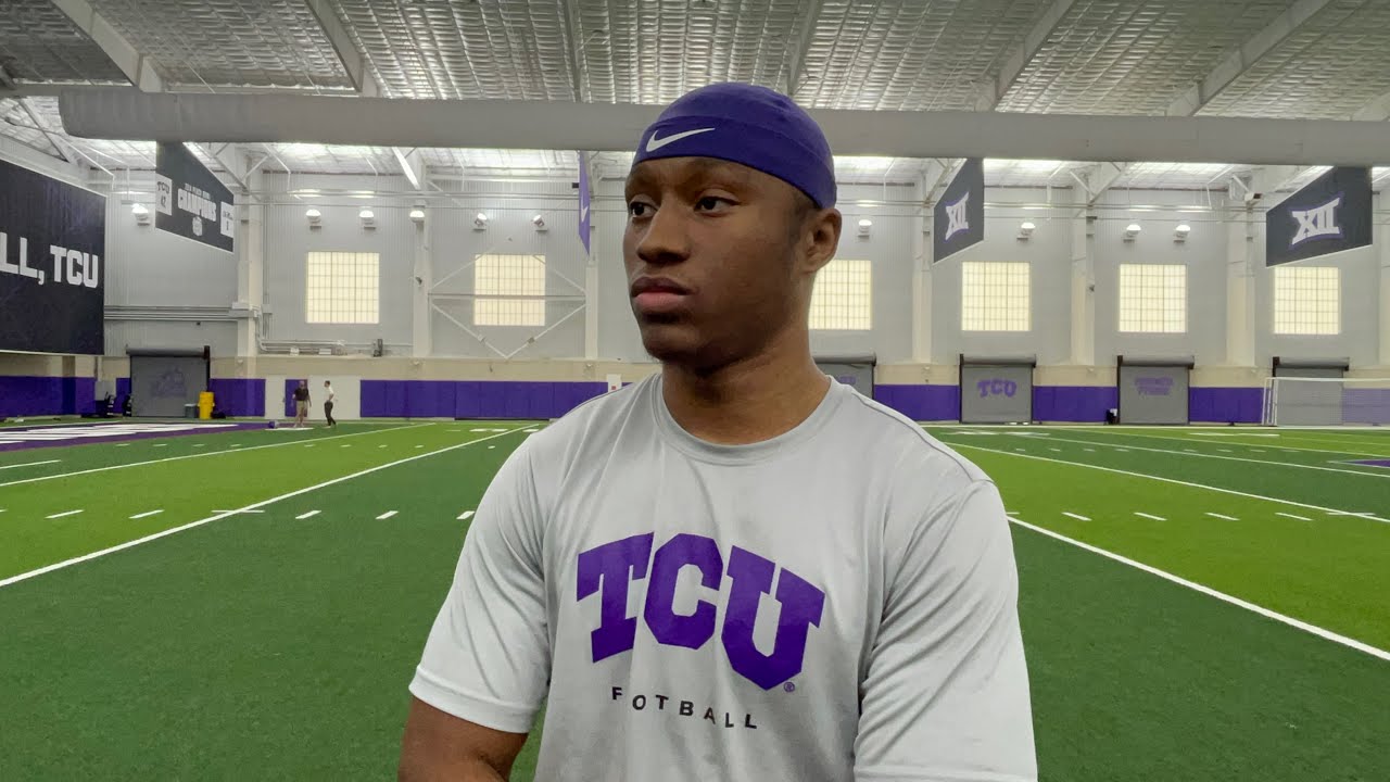 TCU RB Jeremy Payne talks Frogs off-season