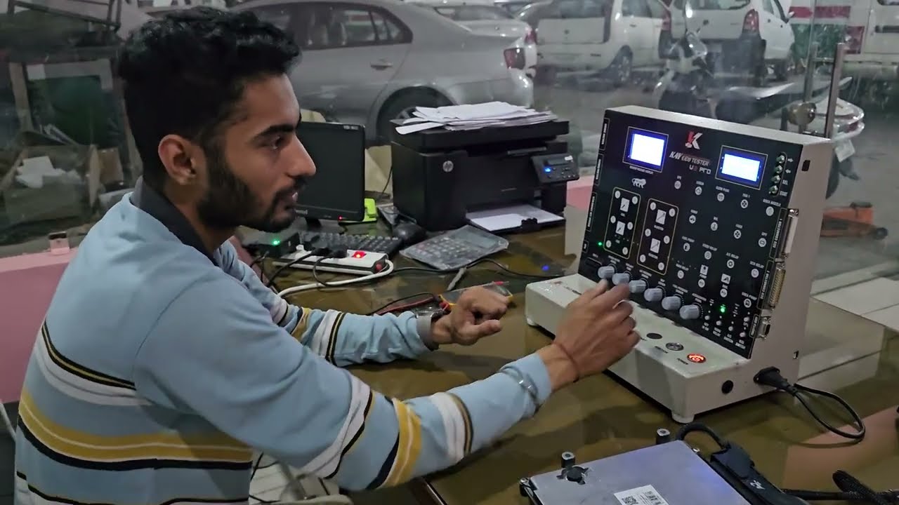 KAY ECU TESTER V3 PRO 6CYLINDER/24V DEMO & TESTING TATA CUMMINS CM2880 ECU.