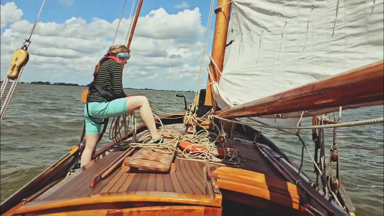 Mit der Lemsteraak (Plattbodenschiff) von Enkhuizen nach Hoorn 