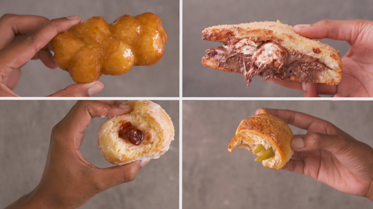 2-Ingredient Dough 4 Ways (Sweet Edition)