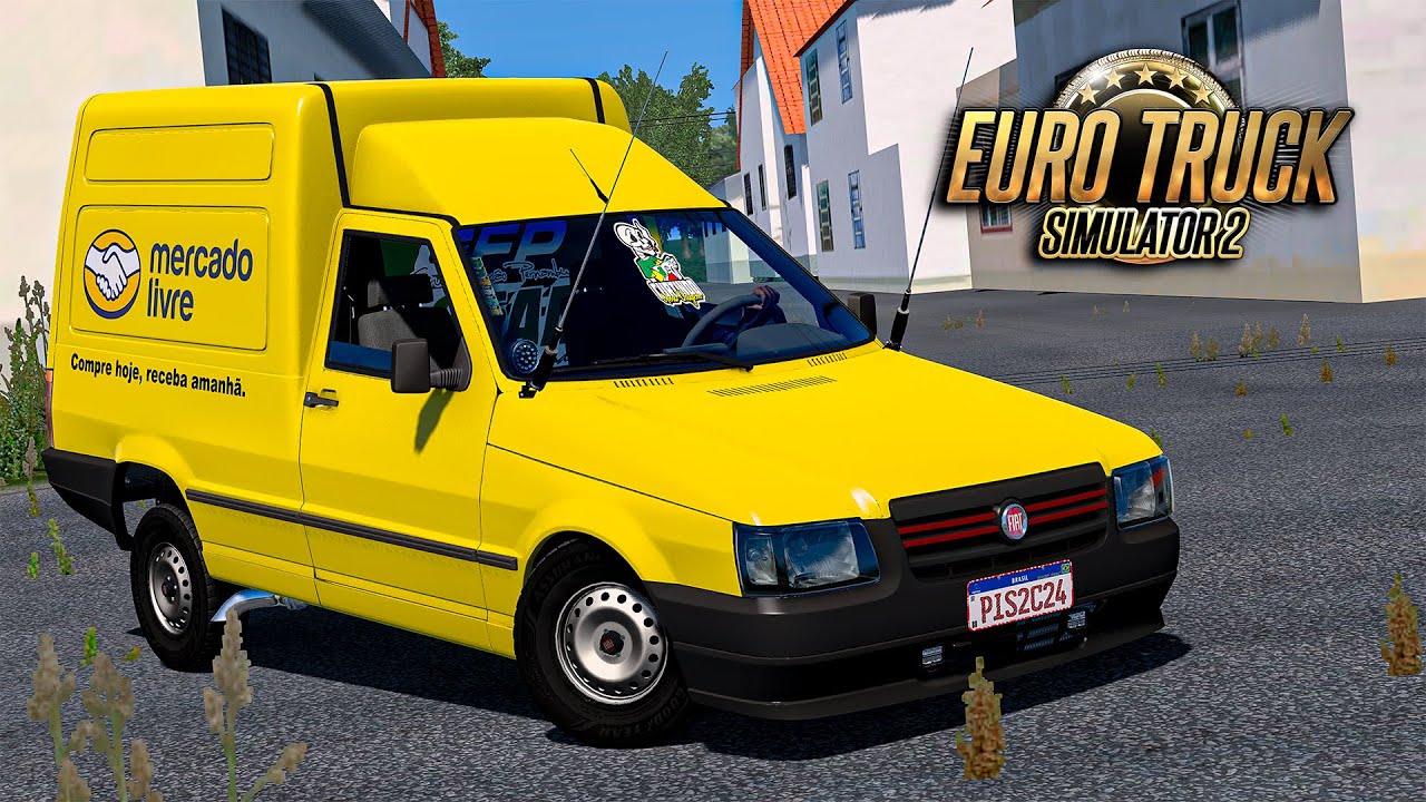 Fiat Fiorino do Mercado Livre - Euro Truck 2 Mods 1.52