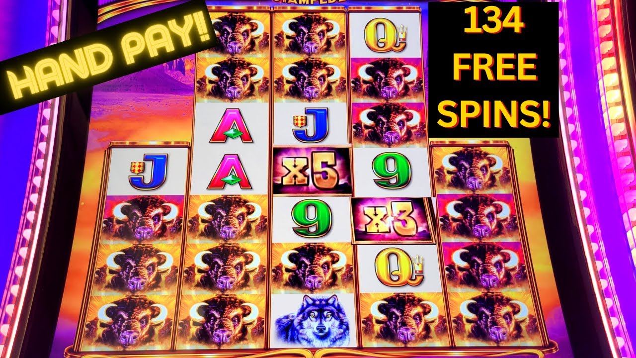 💥💥BUFFALO ASCENSION HAND PAY!💰 So Many 3x 5x GAMES! 134 FREE SPINS!!!💥💥