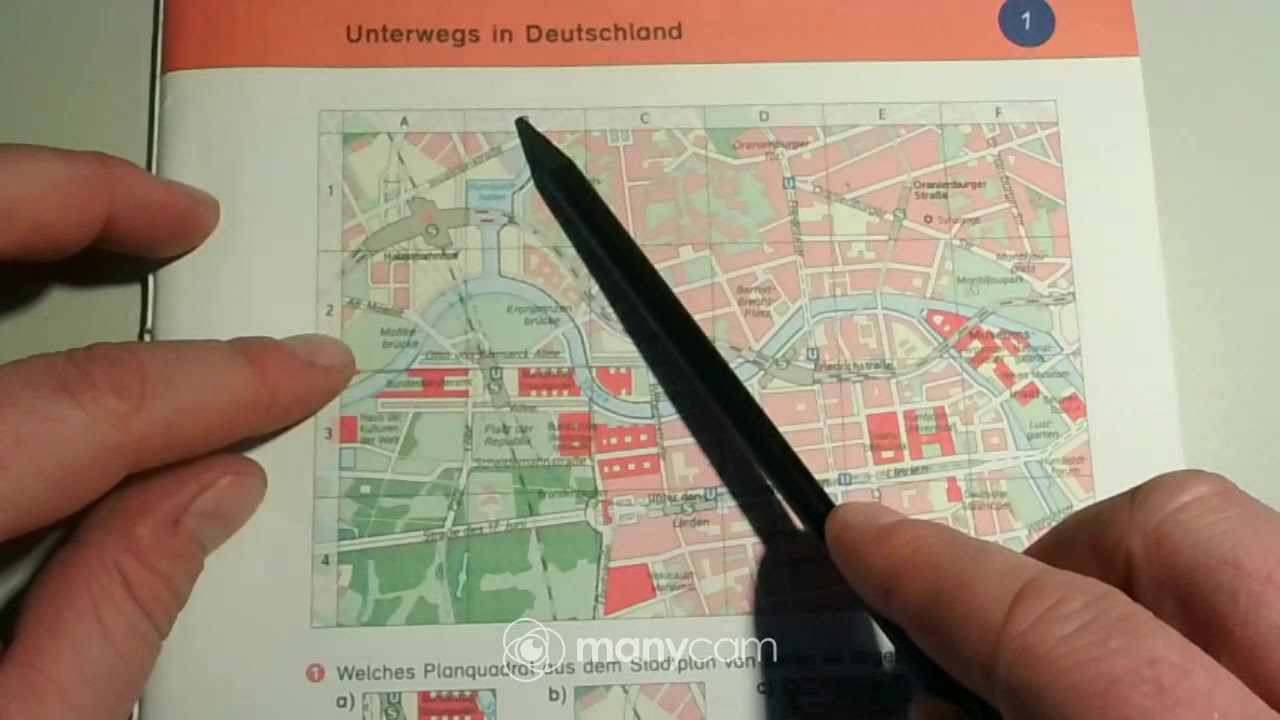 Planquadrate im Stadtplan - was ist das?
