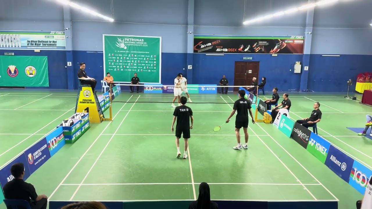 FINAL MD PETRONAS NATIONAL UNDER 21 CHAMPIONSHIPS 2026 (1) SHAZMIR/DAMIEN LING VS DANIEL TAN/LUQMAN