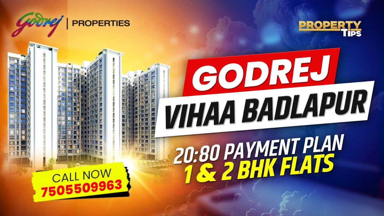 Godrej Flats in Badlapur | Godrej Vihaa Badlapur | Price, Location & Review 2025