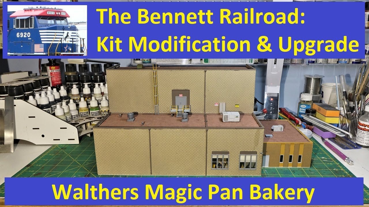 Kit Modification Series: Walthers Magic Pan Bakery