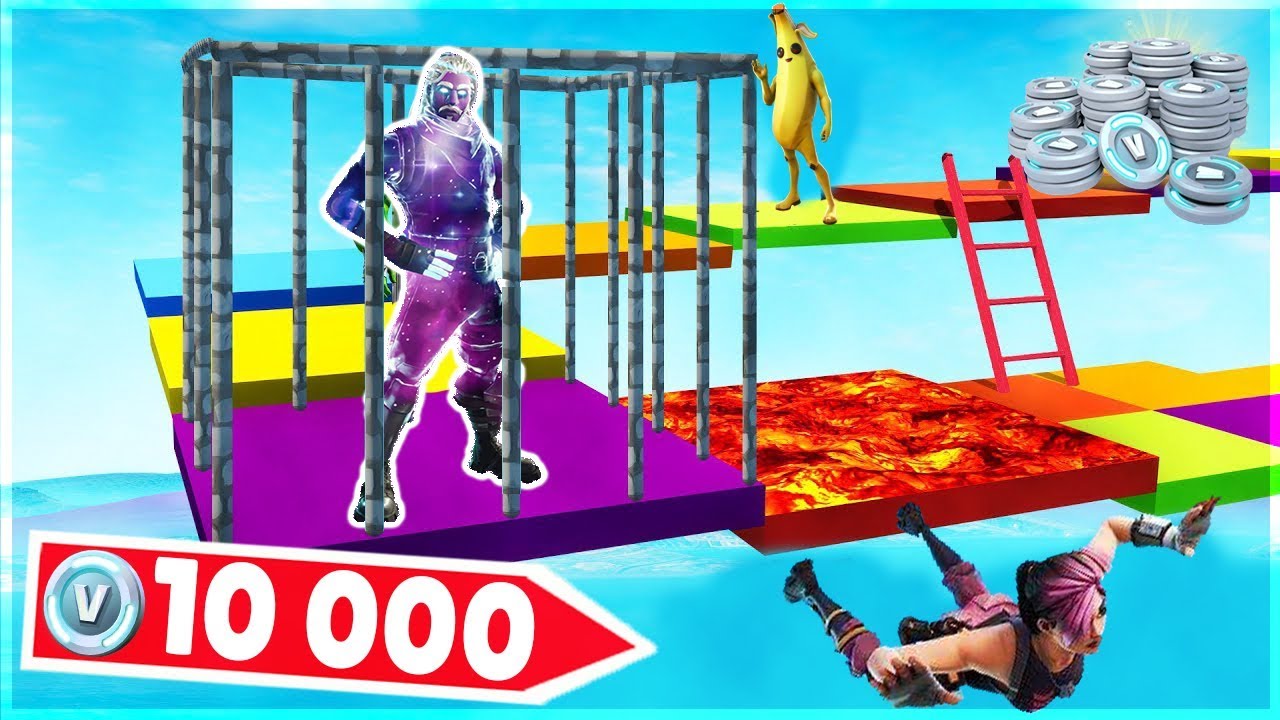 DOJDI PRVI DO VRHA I OSVOJI 10 000 V-BUCKS-A!! - Fortnite Covjece ne ljuti se /w MarkoKC & COFI