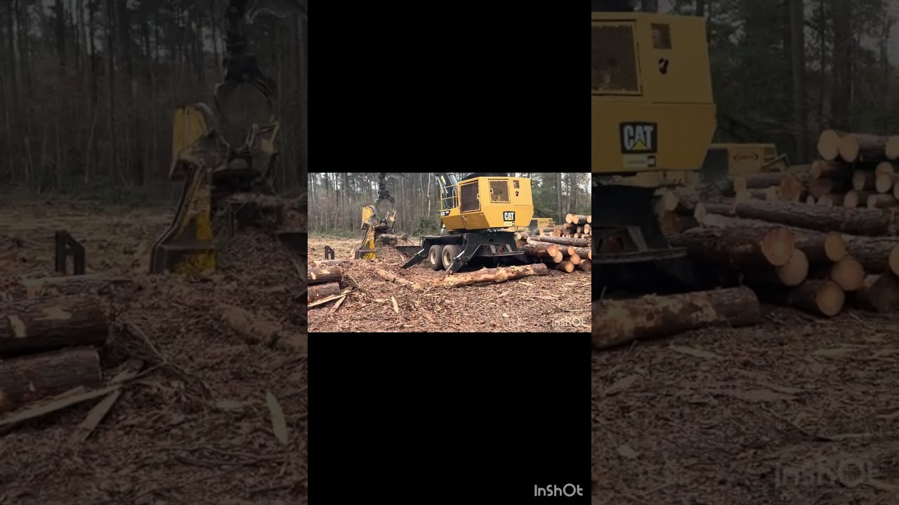 The 5 step process of logging.🪵 