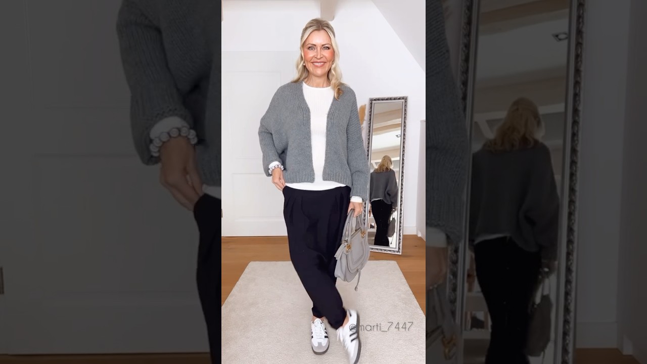 Chic & Stylish Outfits For women over 40+50 ❤️👗 #styleafter50 #fashionstyle #50sstyle
