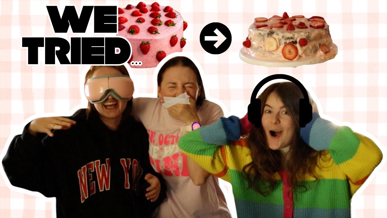 BLIND, DEAF, & MUTE BAKING CHALLENGE | BAKING BAD Ep. 1