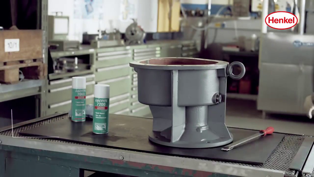 Loctite 7200 - jak usunąć starą uszczelkę? Produkt do usuwania starych uszczelnień ze złączy.