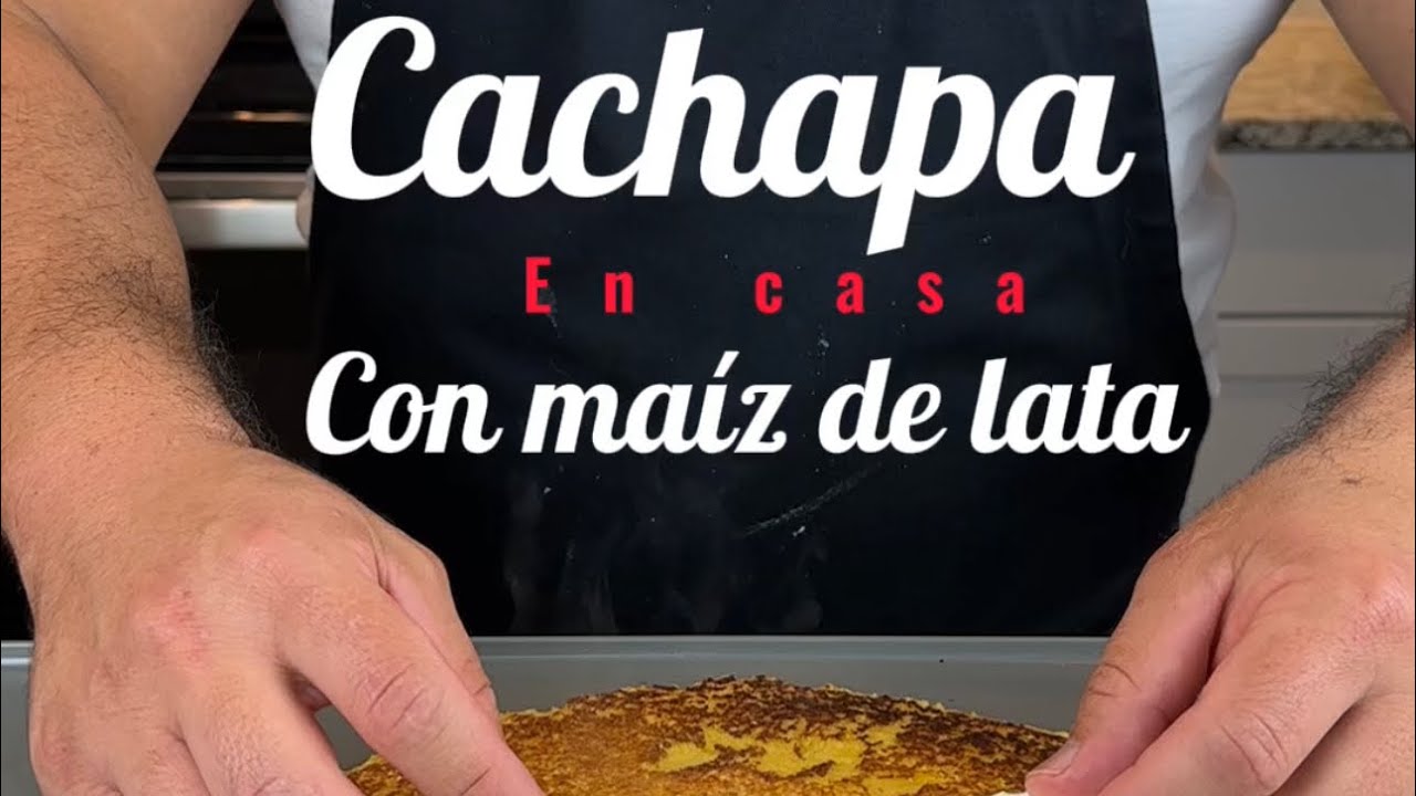 Cachapa con maiz de lata /cachapas caseras/ cachapas hechas en casa
