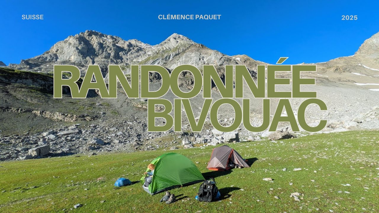 Randonnée bivouac en Suisse