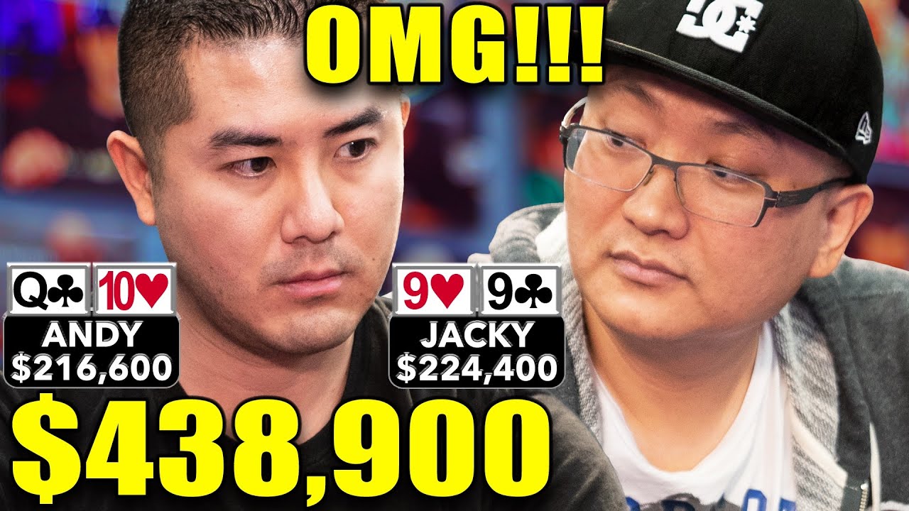 OMG!!! $439,000 Pot!!! &spades; Live at the Bike! @Andystackspoker  vs. Jacky!