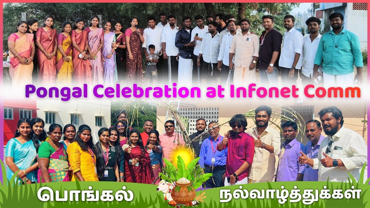Pongal Celebration at Infonet Comm | Office Festival in Namakkal & Chennai 2026  #InfonetComm
